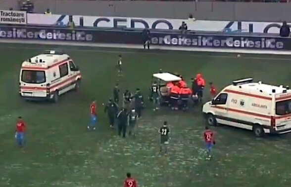 VIDEO+FOTO Brutal! Atenție, imagini cu puternic impact emoțional: accidentare-horror în meciul FCSB - Sepsi