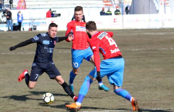 AFC Hermannstadt - FCSB 3-0 / NOTE usturătoare pentru o rușine istorică  » Un singur jucător de la FCSB a luat 5 