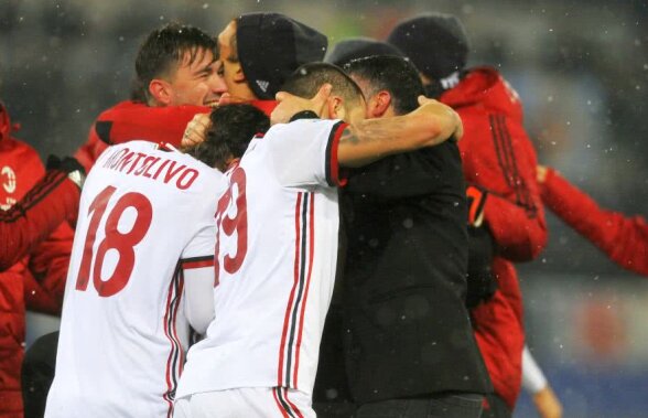 Genarro Gatusso, "nebunie" pe banca lui AC Milan: "Nu sunt un mare antrenor" » 6 victorii consecutive