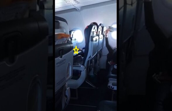 VIDEO Scandalos! Un bărbat a fost prins în timp ce se masturba în avion