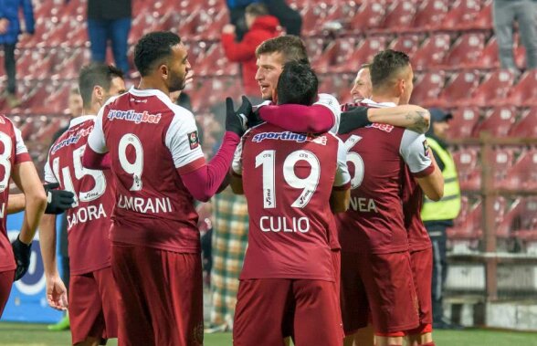Jucătorii lui CFR au răbufnit la finalul meciului cu Poli Iași: "Poate arbitrul nu a vrut să vadă acel penalty" 