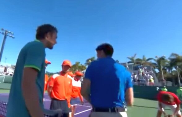 VIDEO Daniil Medvedev și Stefano Tsitsipas au fost la un pas de bătaie la turneul de la Miami: "Fraiere, să te uiți la mine când vorbesc cu tine!"