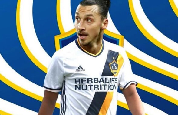 FOTO Zlatan a cumpărat o pagină în Los Angeles Times pentru a-și anunța transferul » Mesaj tipic al suedezului :) 