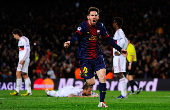 Messi, la vânătoare de italieni » Statistică dezarmantă înaintea "sfertului" cu Roma din Liga Campionilor