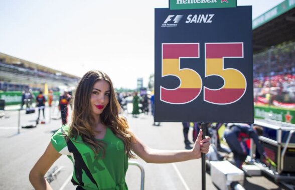 GALERIE FOTO Piloții din Formula 1 critică noua regulă impusă în "Marele Circ": "Nu-mi dau seama cum o fată frumoasă poate deranja pe cineva"