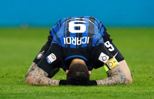 VIDEO + FOTO Seară HORROR pentru Mauro Icardi în Milan - Inter » Golgeterul oaspeților, lovit de 3 ori de ghinion!