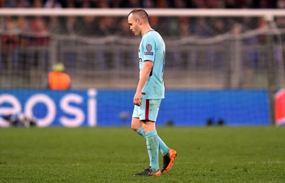 Iniesta, despărțire tristă de Liga Campionilor » Ultimul meci pentru legenda Barcelonei