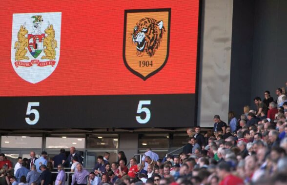 Spectacol total în Championship! Bristol și Hull City au oferit cel mai frumos meci al anului, într-un thriller cu 10 goluri