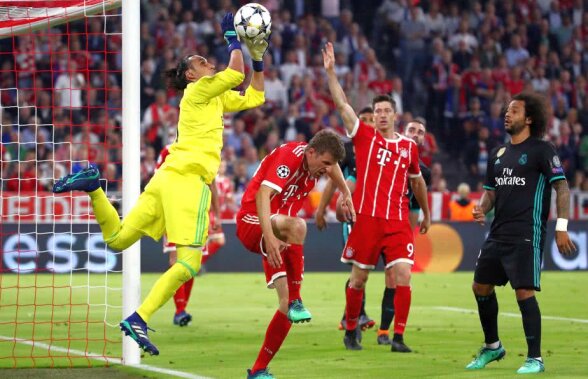 BAYERN MUNCHEN - REAL MADRID 1-2 // Keylor Navas, ținta glumelor pe internet după prima repriză cu Bayern: "N-ar putea să prindă nici o răceală" :D