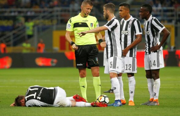INTER - JUVENTUS 2-3 // Imagini horror! Cum arată piciorul lui Mandzukici după derby-ul cu Inter
