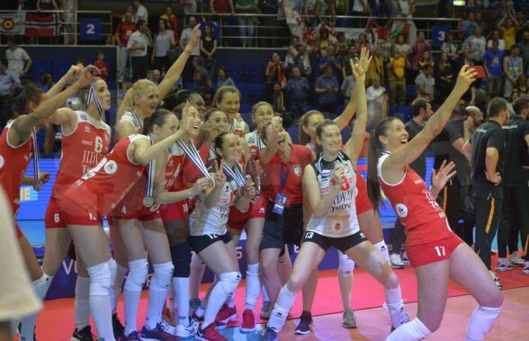 VIDEO+FOTO Înfrânte, dar intră în istorie! Volei Alba Blaj a pierdut finala Ligii Campionilor, în fața turcoaicelor de la Vakifbank