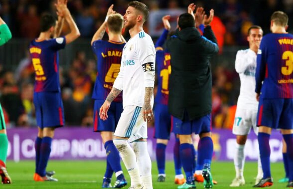 FOTO Căpitanul lui Real Madrid a plecat acasă cu tricoul unui jucător al Barcelonei, după El Clasico » A primit și dedicație