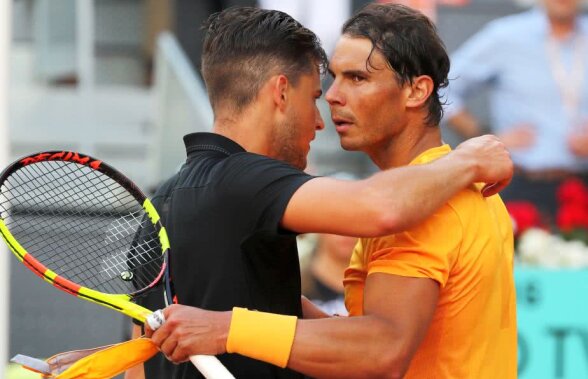 ATP MADRID // Surpriză imensă la Madrid: Nadal pierde în sferturi » Federer redevine lider: "Nu aveam cum să păstrez locul 1"