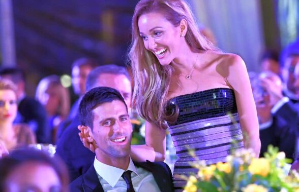 Soția lui Djokovici rupe tăcerea: "Nu eu sunt vinovată pentru înfrângerile lui Novak"