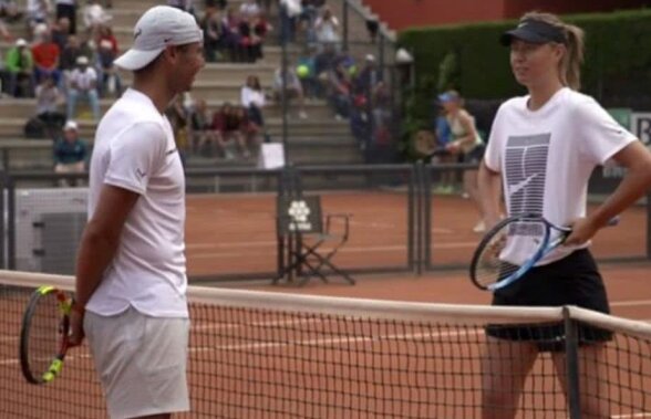 TURNEUL DE LA ROMA. Dezvăluirile Mariei Sharapova după întâlnirea cu Rafael Nadal: "Mi-am zis să n-o iau razna. A crezut că sunt o ciudată"