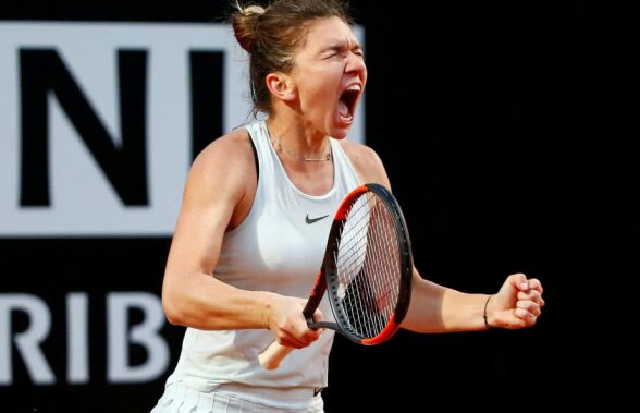 VIDEO + FOTO FA-BU-LOS! Simona Halep o învinge pe Maria Sharapova după un meci dramatic! Cu cine și când joacă finala de la Roma
