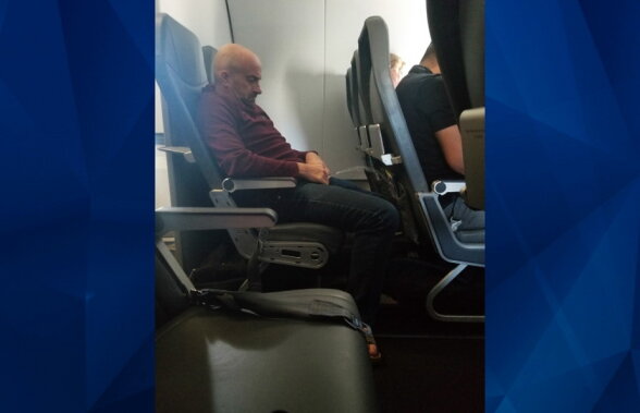 VIDEO A urinat pe scaunul din avion, în fața unei femei, pe care a hărțuit-o sexual