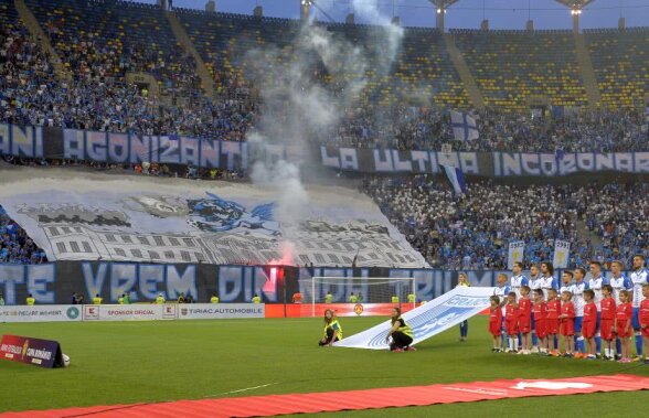 VIDEO + FOTO Scenografia oltenilor din finala Cupei României: "Știința, te vrem din nou triumfătoare!" » Replica fanilor sibieni