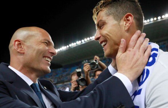 FOTO Cuvinte emoționante ale fotbaliștilor lui Real la despărțirea de Zidane » Mesajul lui Cristiano Ronaldo