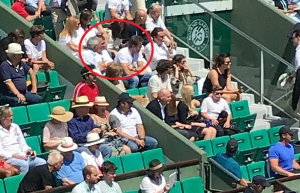 SIMONA HALEP - GARBINE MUGURUZA / Prezențe surpriză în tribunele de pe Philippe Chatrier la meciul liderului WTA! Au stat alături de Stere Halep! 