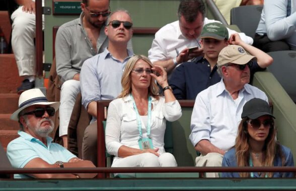 FOTO Ion Țiriac împreună cu fata lui în loja de la Roland Garros