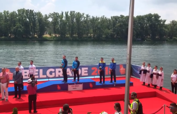 Aur pentru România! Leonid Carp și Victor Mihalachi au câștigat proba de canoe de la Europenele din Belgrad