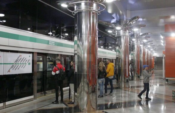 Corespondență GSP din Rusia » VIDEO Fortărețe! Au blindat metroul în stațiile noi de teama unui nou atentat la Sankt Petersburg!