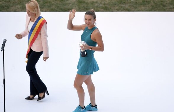 Simona Halep a vorbit despre huiduielile primite de Gabriela Firea: "Am răspuns pozitiv invitaţiei strict pentru ei, atât"