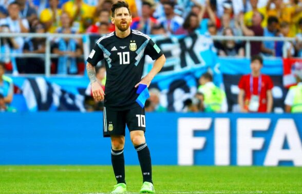 Messi, afectat de penalty-ul ratat contra Islandei: "Sunt vinovat pentru această remiză"