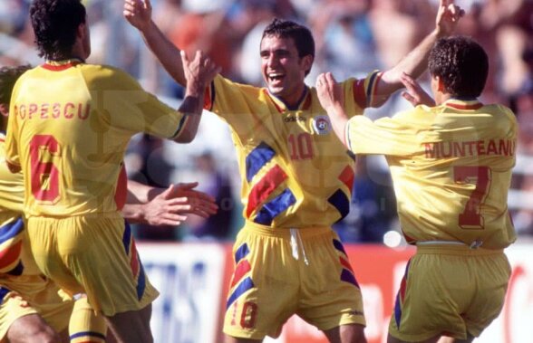 VIDEO Astăzi se împlinesc 24 de ani de la golul FABULOS marcat de Hagi la World Cup 1994 » Remember cu Valderrama: "Fantastic, fantastic!"