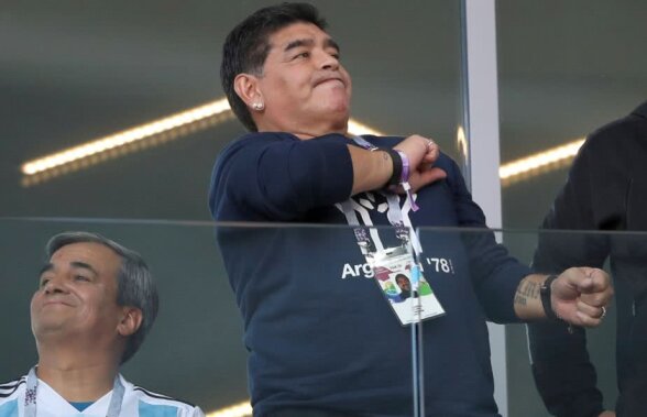 Maradona îi cere lui Sampaoli să scoată un jucător din primul "11": "O spun cu toată durerea în inimă: nu poate juca"