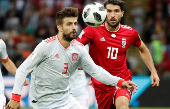 VIDEO Pique și Isco au oferit imaginile serii » Ce au făcut pe teren înainte de Spania - Iran