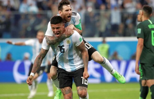 FOTO + VIDEO Victorie în suferință pentru Messi! Argentina s-a calificat în optimi după 2-1 cu Nigeria, unde va de peste o altă superputere