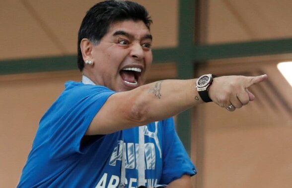 S-a enervat Maradona! Recompensă uriașă oferită de "El Pibe" pentru cel care a lansat zvonul că a murit