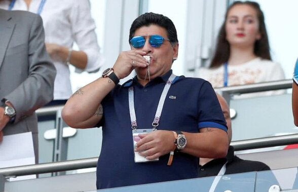 Maradona critică strategia Argentinei la Mondial: "Nu trebuia să jucăm fără #9! Mbappe e precum Caniggia în tinerețe"