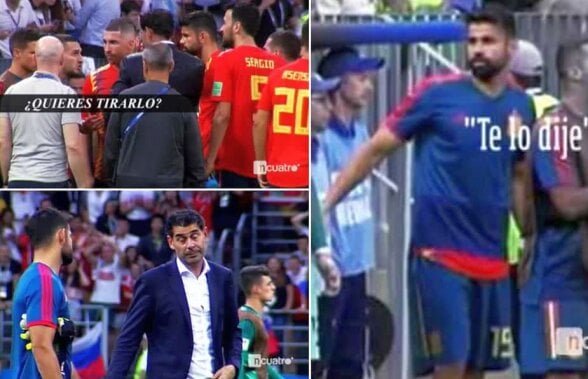 VIDEO+FOTO Ce nu s-a văzut în direct » Diego Costa a încercat să oprească dezastrul Spaniei! Știa că va rata Koke: "Ți-am zis eu"