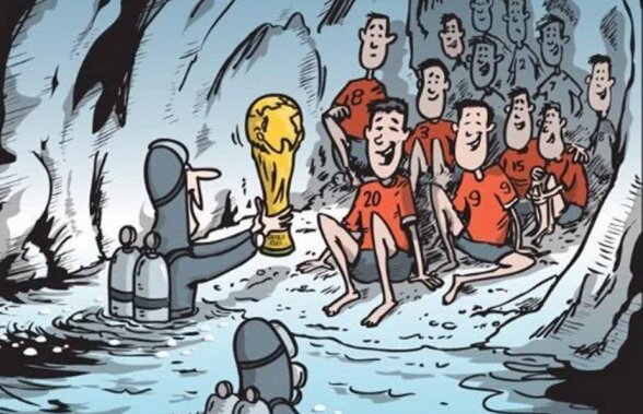 FIFA îi așteaptă pe copiii blocați în peșteră la finala Cupei Mondiale 
