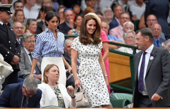WIMBLEDON 2018. GALERIE FOTO Ducesele Meghan și Kate, apariții spectaculoase la Wimbledon » Au atras toate privirile în lojă