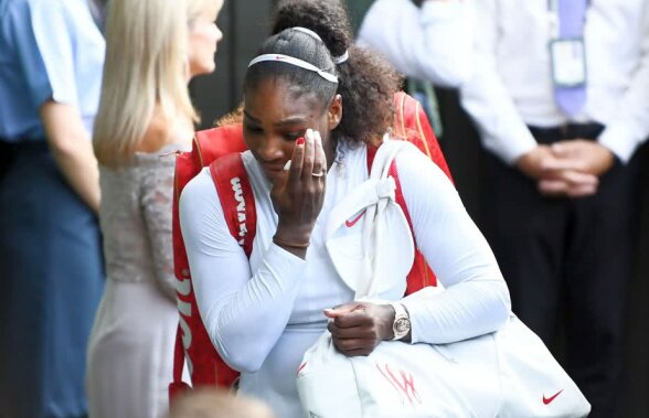 SERENA WILLIAMS - ANGELIQUE KERBER // FOTO Serena în lacrimi după finala de la Wimbledon: "Pentru voi am jucat azi!" + discurs superb al lui Kerber