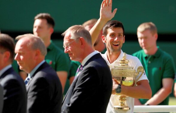WIMBLEDON. VIDEO + FOTO Novak Djokovic a oferit un moment special: "E de departe cel mai bun partener pe care l-am avut în ultimele săptămâni!" :)