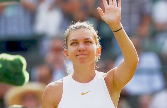 SIMONA HALEP. FOTO GENIAL! Liderul WTA s-a antrenat astăzi pe terenul "Simona Halep" 