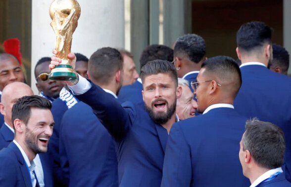 FOTO Olivier Giroud și-a ținut promisiunea » Ce a făcut francezul după ce a ieșit campion mondial 