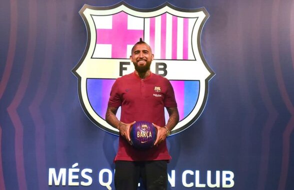 VIDEO + FOTO Arturo Vidal, noul războinic al Barcelonei! Declarații tari la sosirea în Spania: ”Îmi dau viața pe teren”