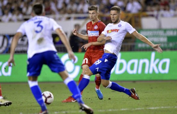 EUROPA LEAGUE. FCSB nu l-a impresionat pe antrenorul adversarilor: "Am arătat că suntem Hajduk!"