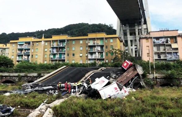 Incredibil! Fostul fotbalist a căzut cu podul groazei din Genova, dar a scăpat nevătămat! A zburat 45 de metri: "Parcă eram într-un film. Apocalipsa!"