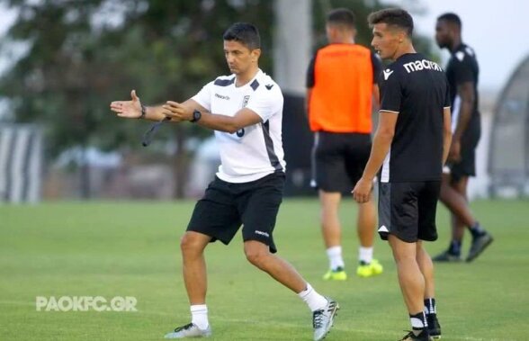 Mutare neașteptată făcută de PAOK! Un fost stelist alături de Răzvan Lucescu