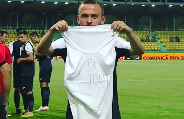 Mesaj emoționant al lui Alexandru Ioniță după ce un fotbalist din Liga 1 i-a dedicat golul: "Am simțit ceva special. E prima dată în viață când mi se întâmplă asta"