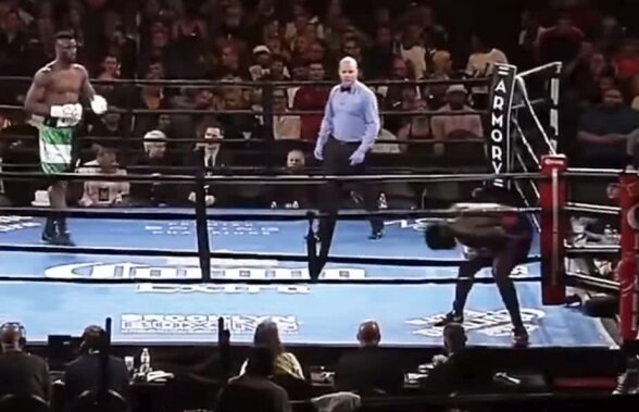 VIDEO Nu, nu e Wrestling! Cel mai scurt meci de box din ISTORIE: a durat doar o secundă