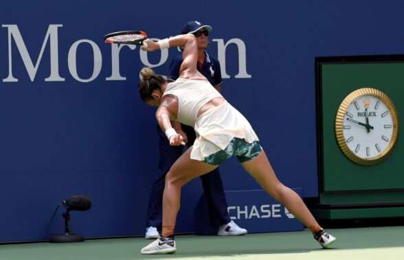 FOTO Cum arată racheta ruptă de Simona Halep la US Open » I-a făcut-o cadou unui copil și poza a devenit virală pe net