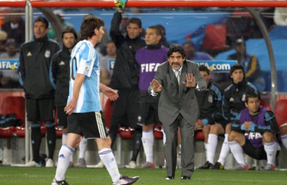 Scandal în Argentina din cauza lui Messi: "Leo nu impune jucători în națională, alta e problema lui" » Maradona îl face praf pe fostul său secund pentru această declarație!